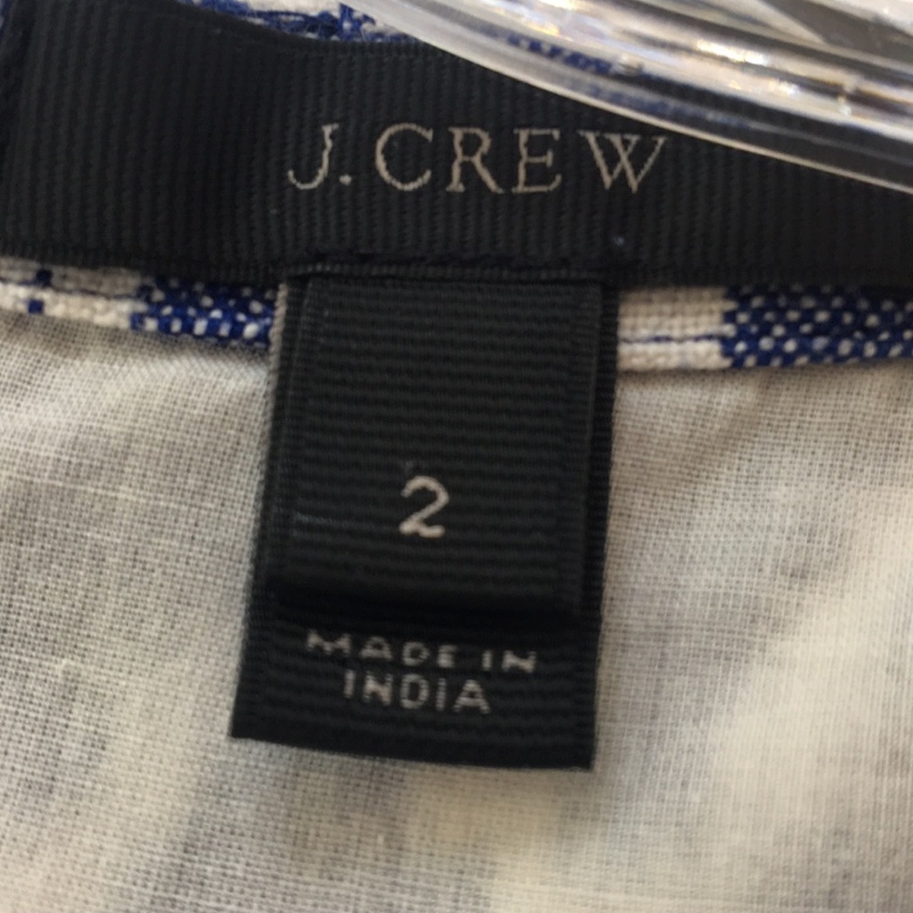 J. Crew sleeveless top SIZE 2 - Picture 6 of 7